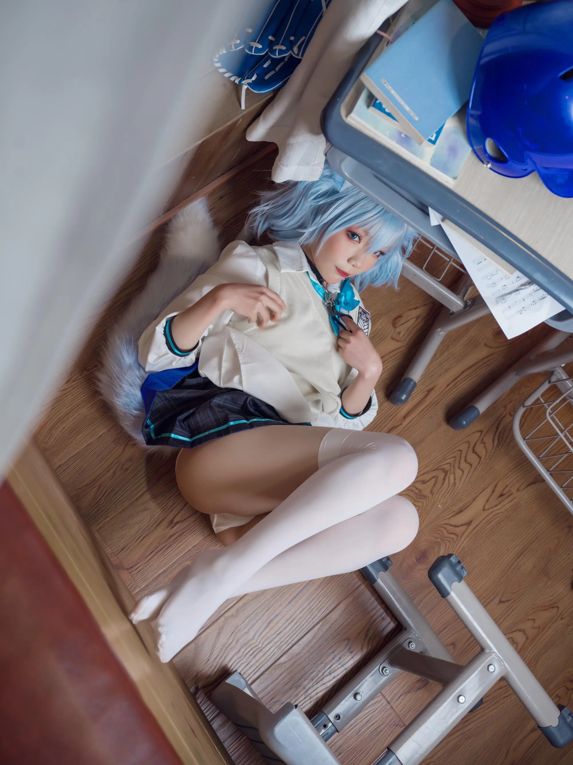 王胖胖u – NO.013 PA15校服 [38P]插图5